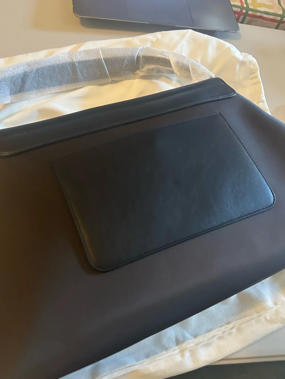 Toteme T-Lock Nylon and Leather Satchel